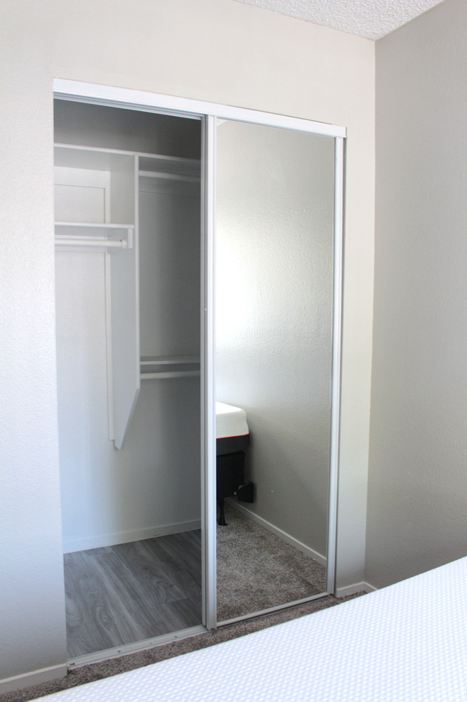 Interior photo of Bellevue apartment Bedroom Closet 1