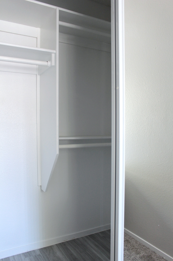 Interior photo of Bellevue apartment Bedroom Closet 2